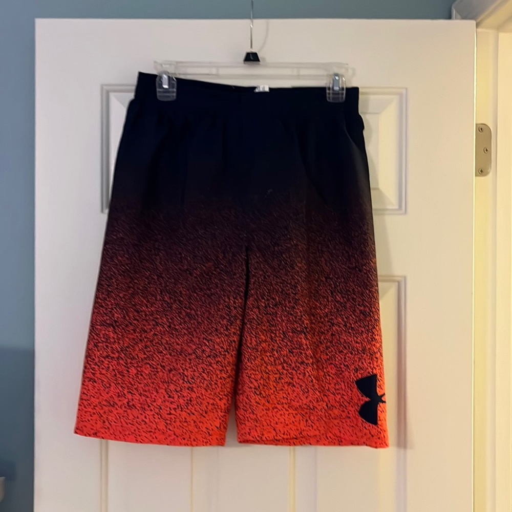 Under Armour boys swimming trunks.